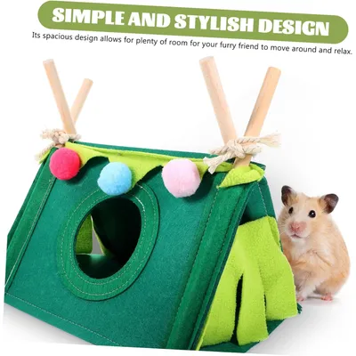 Qinhul Tente cachette pour cochon d'Inde