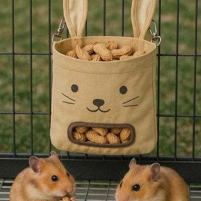 Sac à foin suspendu pour lapin