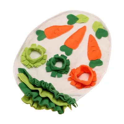 Qinhul Tapis d'alimentation pour lapins Qinhul Tapis d'alimentation pour lapins