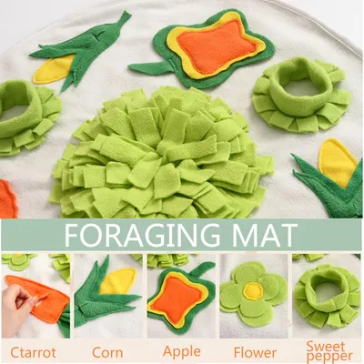 Qinhul Tapis d'alimentation pour lapins