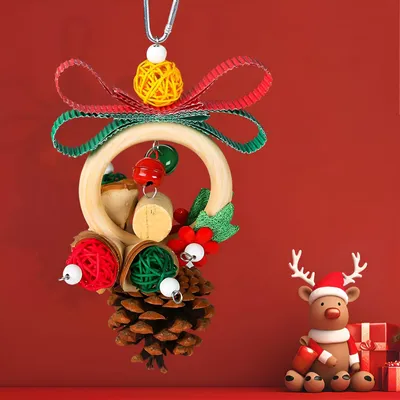 KPYTE Jouet de Noël pour perroquet