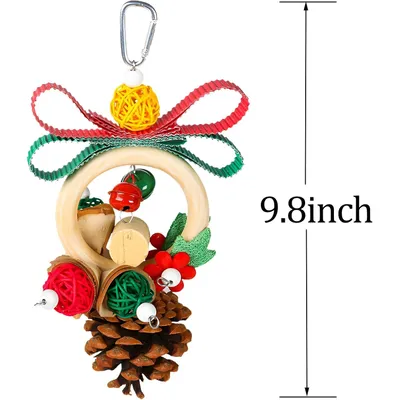 KPYTE Jouet de Noël pour perroquet