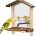 Vogelspiegel mit Sitzstange