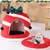 Qinhul Maison de Noël en peluche pour chat et chien