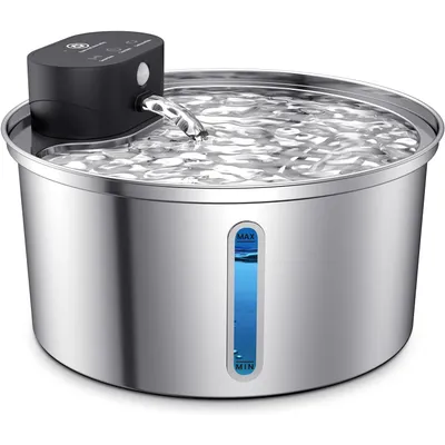 Reitlaze Fontaine pour chat - Fenêtre transparente Reitlaze Fontaine pour chat - Fenêtre transparente