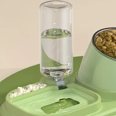 KPYTE Gamelle 3 en 1 pour chat et chien