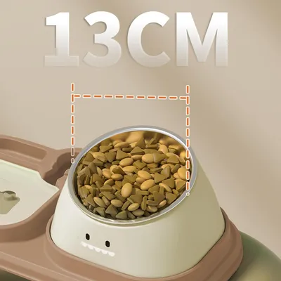 KPYTE Gamelle 3 en 1 pour chat et chien