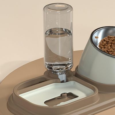 KPYTE Gamelle 3 en 1 pour chat et chien