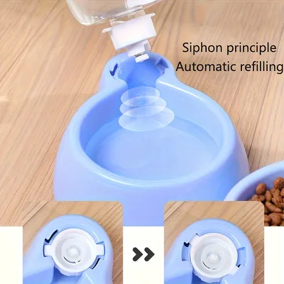 Ensemble distributeur automatique de nourriture et abreuvoir