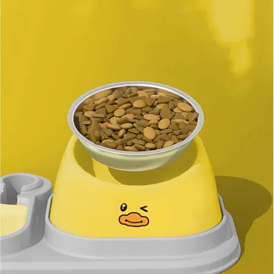 KPYTE Gamelle 3 en 1 pour chat et chien