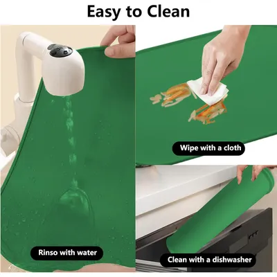 Tapis de nourriture pour chat avec bords surélevés