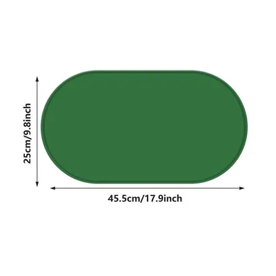 Tapis de nourriture pour chat avec bords surélevés