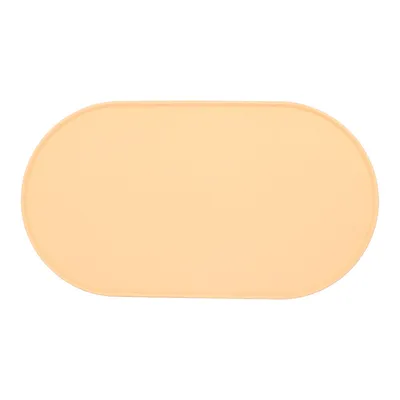 Tapis de nourriture pour chat avec bords surélevés