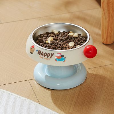 Gamelle pour chat avec protection du cou