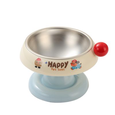 Gamelle pour chat avec protection du cou