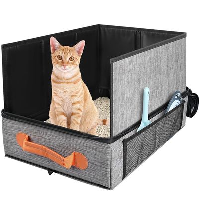 UAMLY Reise-Katzentoilette mit Schaufel und Schüssel