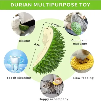KPYTE Brosse de massage pour chat
