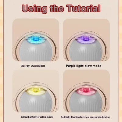 Sphère en silicone avec queue pour chats