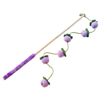 Jouet baguette pour chat avec clochette