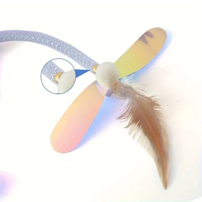 Jouet pour chat - Forme de mouche en tuyau