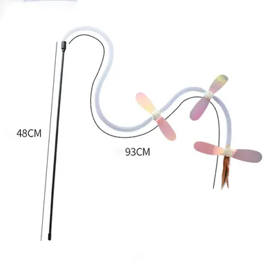 Jouet pour chat - Forme de mouche en tuyau