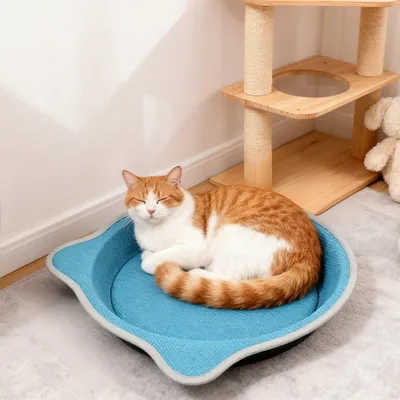 Qinhul Planche à gratter en papier pour chat, jouet pour chat