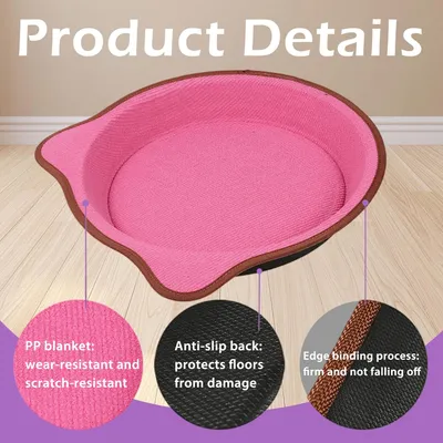 Qinhul Planche à gratter en papier pour chat, jouet pour chat