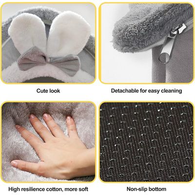 Reitlaze Niche pour chien, type maison, chaleureuse(Style 2)