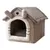 Reitlaze Niche pour chien, type maison, chaleureuse(Style 1)