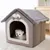 Reitlaze Niche pour chien, type maison, chaleureuse(Style 2)