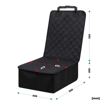 Fudajo Housse pour siège voiture pour chiens - 500 x 500 x 550 mm / en Oxfo Fudajo Housse pour siège voiture pour chiens - 500 x 500 x 550 mm / en Oxfo