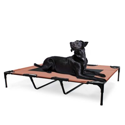 Wiltec Transat pour chiens et chats – couleur Marron – XL / 122 x 93 x 20 c