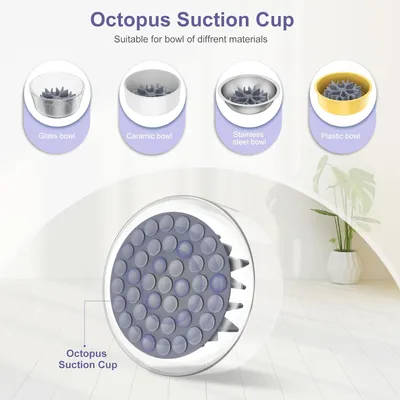 KPYTE Tapis de gamelle pour chien Slow Food