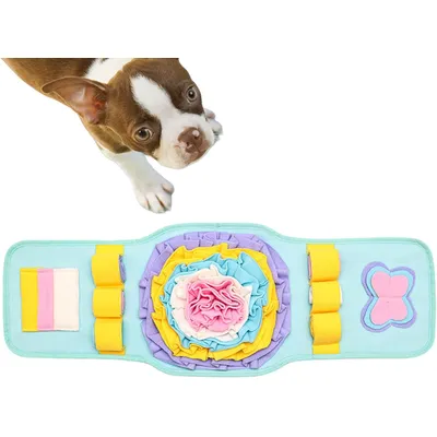 Tapis interactif pour chien renifleur, Forme de montre