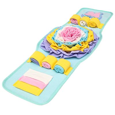 Tapis interactif pour chien renifleur, Forme de montre