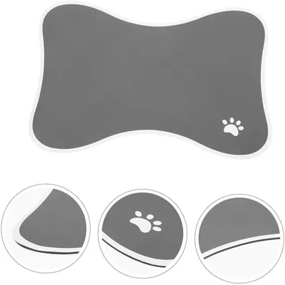 KPYTE Tapis d'alimentation pour animaux de compagnie