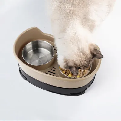 Ensemble de gamelles surélevées pour chien