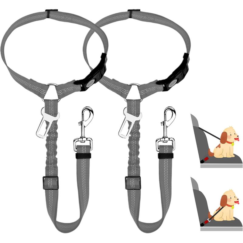 Reitlaze Ceintures de sécurité réglables pour chien