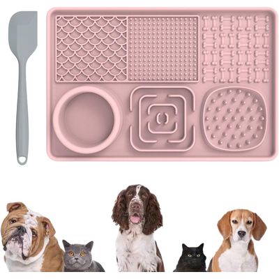 Tapis de léchage lent à succion pour chien
