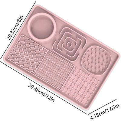 Tapis de léchage lent à succion pour chien