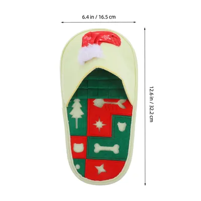 KPYTE Alfombra para perros con aroma navideño