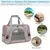 Reitlaze Caisse de Transport Chien Respirant et Pliable Cage