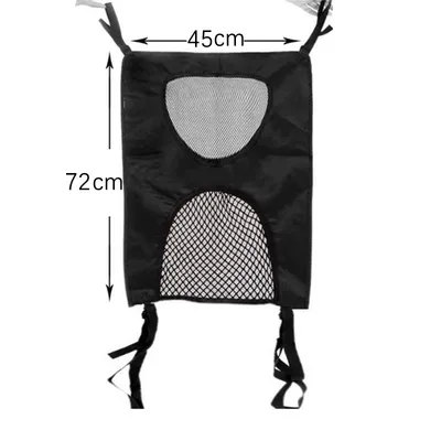 Siège arrière de voiture barrière de sécurité pour chien