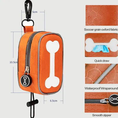 Reitlaze Dispensador de bolsas para excrementos de perro cordón elástico