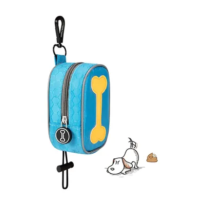 Distributeur de sacs à déjections canines avec cordon élastique