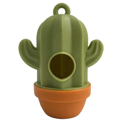 Distributeur de sacs à déjections canines - Motif cactus