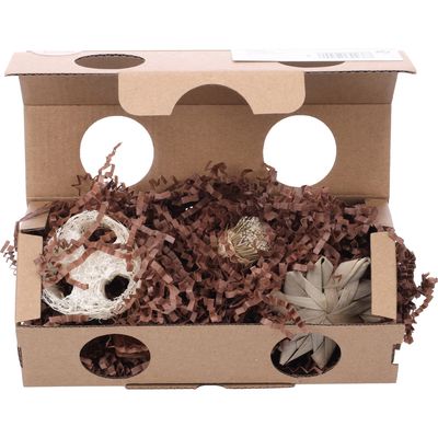 Flamingo - Boîte à jouets Hopsie Brun pour rongeur