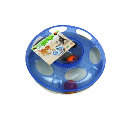 Mon Ami Luki - Jouet chat ufo et balles