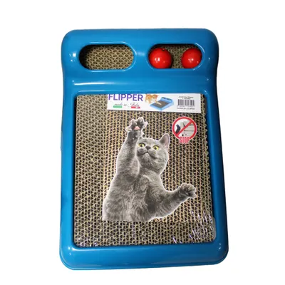 Mon Ami Luki - Jouet chat flipper et 2 balles Mon Ami Luki - Jouet chat flipper et 2 balles