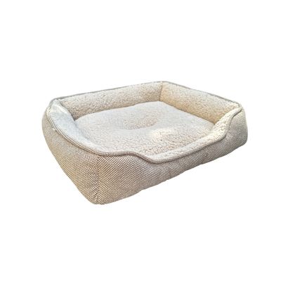 Mon Ami Luki - Panier rectangulaire antidérapant tissus-coussin mouton